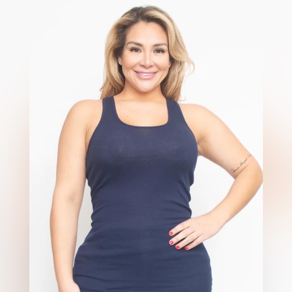 ACTIVE BASICS-Ribbed tank top - Picture 3 of 3